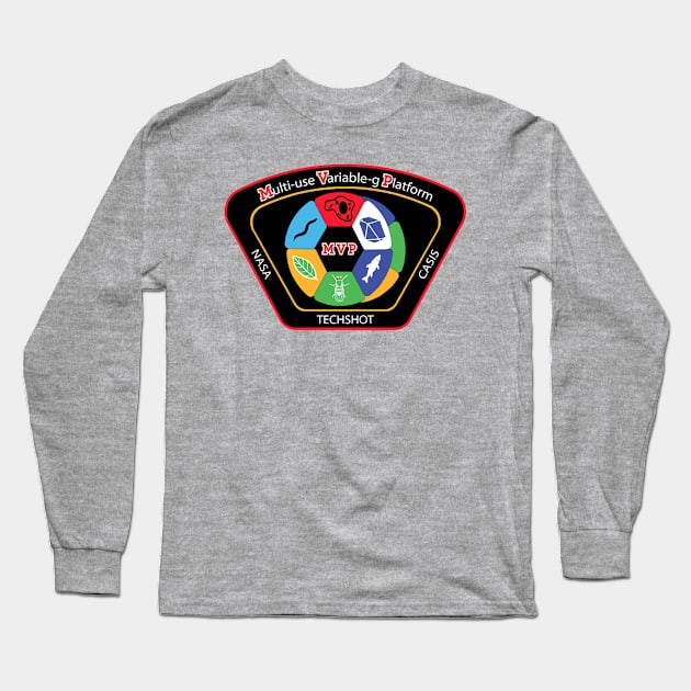 Multi UseVariable Gravity Platform Program Logo Long Sleeve T-Shirt by Spacestuffplus